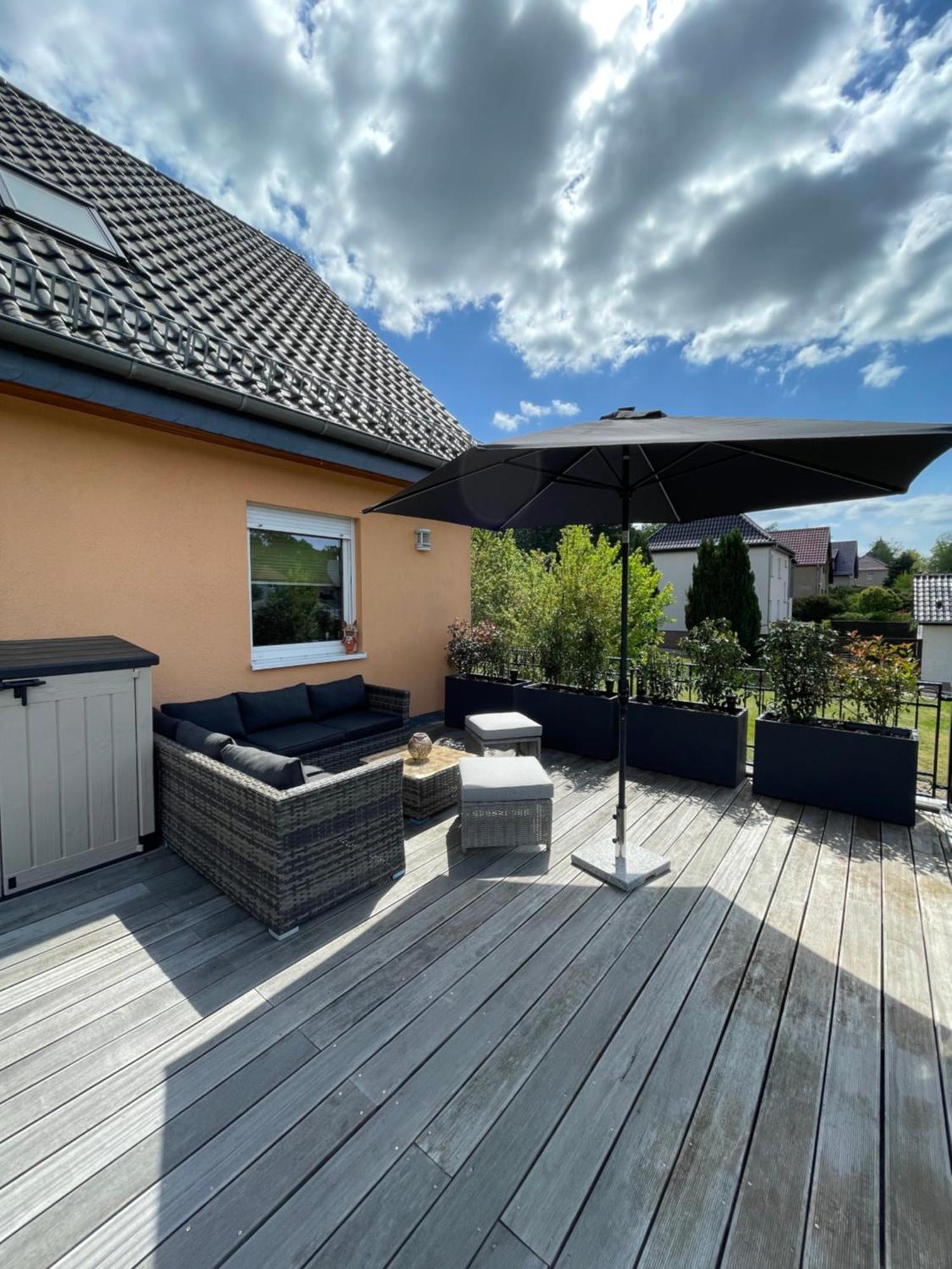 Ferienwohnung Oase der Ruhe Waldsieversdorf Exterior foto